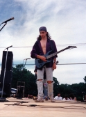 On Stage with Vagabond (Beverly, MA, circa 1990)